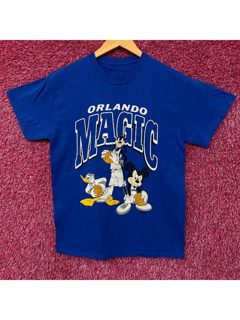 Junk Food Clothing Orlando Magic Disney Mickey Squad Graphic T-Shirt Small